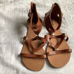 Brown sandals